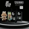 Fog Trap 拉布布系列 12000口拋棄式電子煙/一次性電子煙 LABUBU 聯名款10款口味 8.5ml 大容量・LCD 顯示・Type-C 充電 台灣現貨