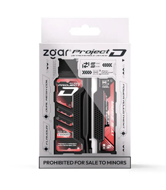 ZGAR冰熊卡帶15000puffs|可拆卸 磁吸換彈
