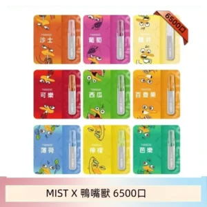 MIST X 鴨嘴獸拋棄式6500口 買十送一